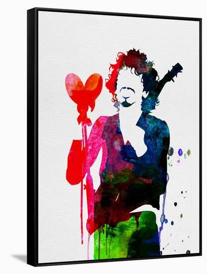 Santana Watercolor-Lora Feldman-Framed Stretched Canvas