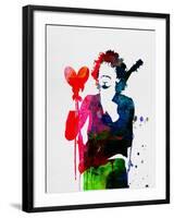 Santana Watercolor-Lora Feldman-Framed Art Print