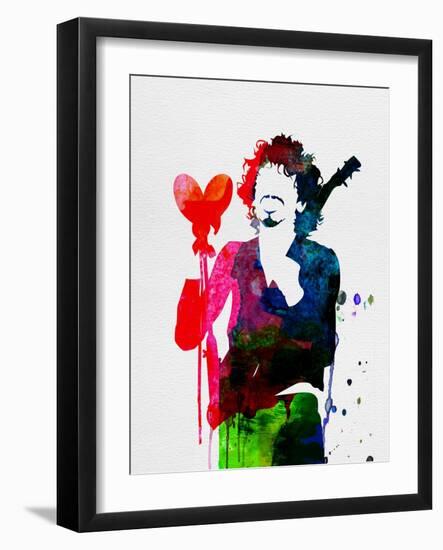 Santana Watercolor-Lora Feldman-Framed Art Print