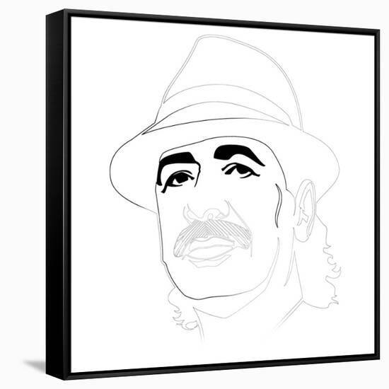 Santana-Logan Huxley-Framed Stretched Canvas