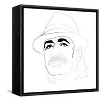 Santana-Logan Huxley-Framed Stretched Canvas