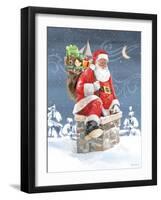 Santas List II-Beth Grove-Framed Art Print