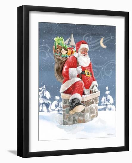 Santas List II-Beth Grove-Framed Art Print