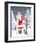 Santas List III-Beth Grove-Framed Art Print