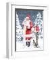 Santas List III-Beth Grove-Framed Art Print