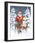 Santas List IV-Beth Grove-Framed Art Print