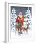 Santas List IV-Beth Grove-Framed Art Print