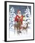 Santas List IV-Beth Grove-Framed Art Print