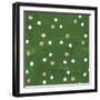 Santas List Pattern IV-Janelle Penner-Framed Art Print