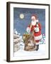Santas List V-Beth Grove-Framed Art Print