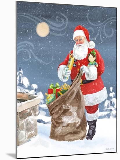 Santas List V-Beth Grove-Mounted Art Print