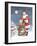 Santas List V-Beth Grove-Framed Art Print