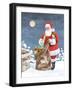 Santas List V-Beth Grove-Framed Art Print