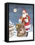 Santas List V-Beth Grove-Framed Stretched Canvas