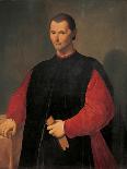 Portrait of Niccolo Machiavelli-Santi Di Tito-Mounted Giclee Print