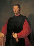 Portrait of Niccolo Machiavelli-Santi Di Tito-Laminated Giclee Print