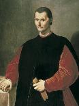Portrait of Niccolo Machiavelli-Santi Di Tito-Art Print
