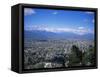 Santiago and the Andes Beyond, Chile, South America-Christopher Rennie-Framed Stretched Canvas