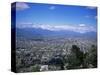 Santiago and the Andes Beyond, Chile, South America-Christopher Rennie-Stretched Canvas