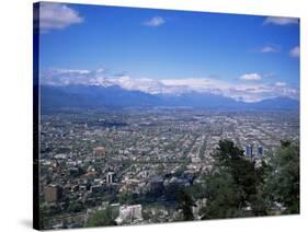 Santiago and the Andes Beyond, Chile, South America-Christopher Rennie-Stretched Canvas