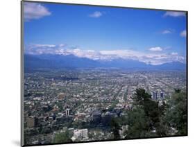 Santiago and the Andes Beyond, Chile, South America-Christopher Rennie-Mounted Photographic Print