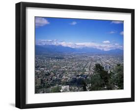 Santiago and the Andes Beyond, Chile, South America-Christopher Rennie-Framed Photographic Print