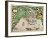 Santiago, Cape Verde, 1589-Baptista Boazio-Framed Giclee Print