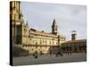 Santiago Cathedral on the Plaza Do Obradoiro, Galicia, Spain-Robert Harding-Stretched Canvas