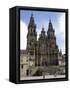 Santiago Cathedral on the Plaza Do Obradoiro, Santiago De Compostela, Spain-R H Productions-Framed Stretched Canvas