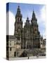 Santiago Cathedral on the Plaza Do Obradoiro, Santiago De Compostela, Spain-R H Productions-Stretched Canvas