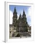 Santiago Cathedral on the Plaza Do Obradoiro, Santiago De Compostela, Spain-R H Productions-Framed Photographic Print