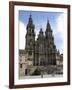 Santiago Cathedral on the Plaza Do Obradoiro, Santiago De Compostela, Spain-R H Productions-Framed Photographic Print