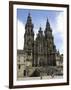 Santiago Cathedral on the Plaza Do Obradoiro, Santiago De Compostela, Spain-R H Productions-Framed Photographic Print