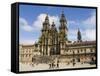 Santiago Cathedral on the Plaza Do Obradoiro, Santiago De Compostela, Spain-R H Productions-Framed Stretched Canvas