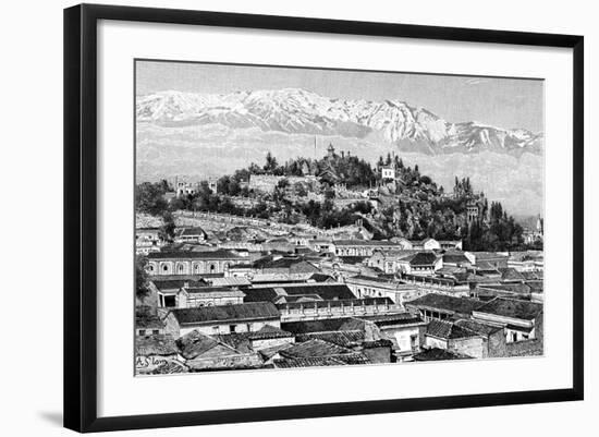 Santiago, Chile, 1895-null-Framed Giclee Print