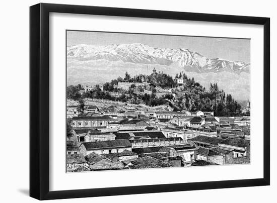 Santiago, Chile, 1895-null-Framed Premium Giclee Print