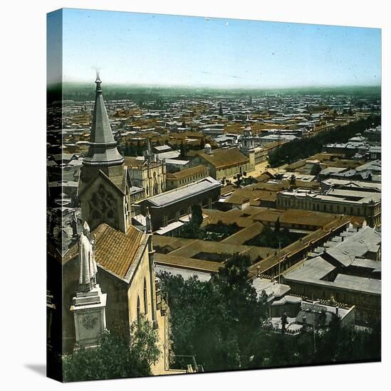 Santiago De Chile, Chile, around 1900-Leon, Levy et Fils-Stretched Canvas