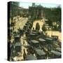 Santiago De Chile (Chile), Street Scene, around 1900-Leon, Levy et Fils-Stretched Canvas