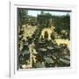 Santiago De Chile (Chile), Street Scene, around 1900-Leon, Levy et Fils-Framed Photographic Print