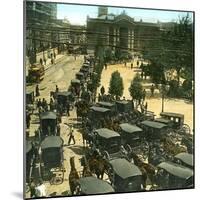 Santiago De Chile (Chile), Street Scene, around 1900-Leon, Levy et Fils-Mounted Photographic Print