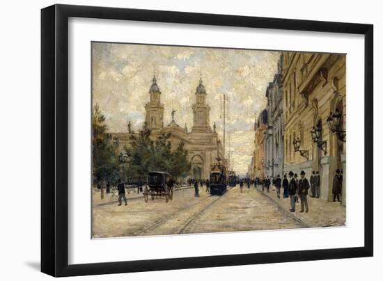 Santiago de Chile-Fernando Laroche-Framed Giclee Print