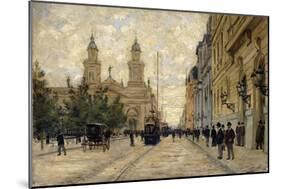 Santiago de Chile-Fernando Laroche-Mounted Giclee Print