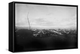 Santiago De Cuba from Spanish Block House-null-Framed Stretched Canvas