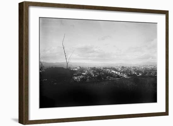 Santiago De Cuba from Spanish Block House-null-Framed Photo