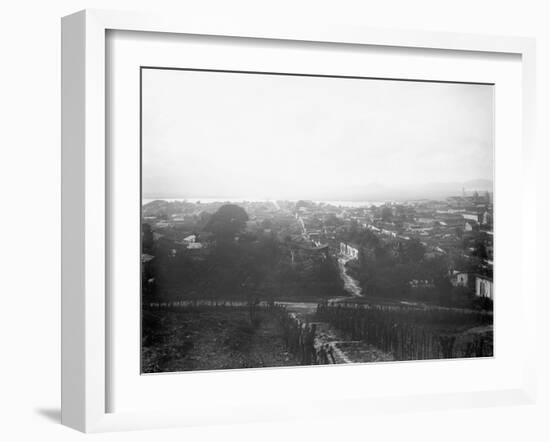 Santiago De Cuba from the Heights-null-Framed Photo