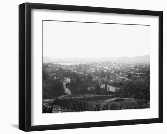 Santiago De Cuba from the Heights-null-Framed Photo