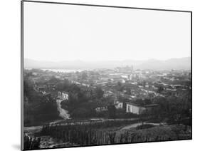 Santiago De Cuba from the Heights-null-Mounted Photo