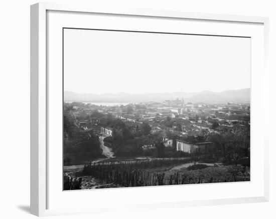 Santiago De Cuba from the Heights-null-Framed Photo