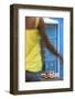 Santiago De Cuba Province, Historical Center, Calle Heredia, Guitars by Balcony-Jane Sweeney-Framed Photographic Print