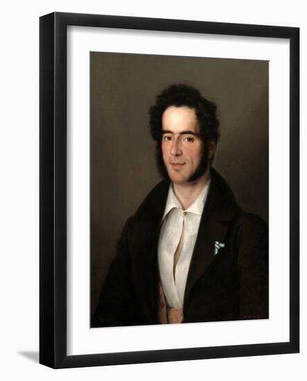Santiago Miranda, 1836-Antonio Maria Esquivel-Framed Giclee Print